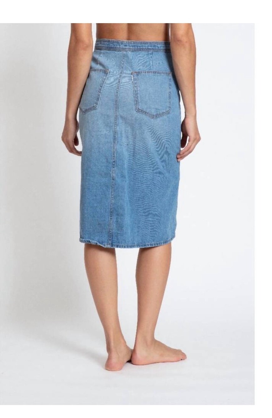 ASKK NY Brighton denim skirt new size 25 - Picture 4 of 7